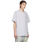 Off-White Grey Airport Tape T-Shirt