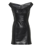 Zeynep Arçay Leather minidress