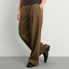 SIR. Women's Sartoria Belted Trouser in Chocolate Marle