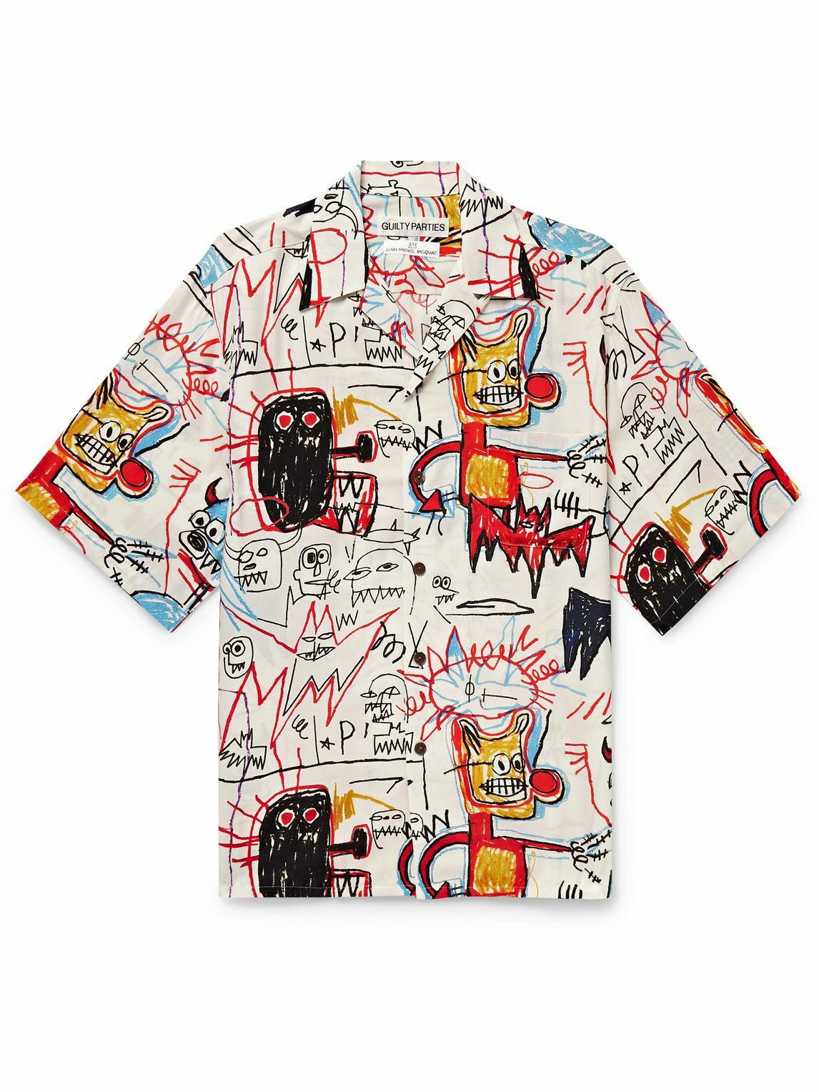 Jean Michel Basquiat Hawaiian Shirt (Type 1) Wacko Maria