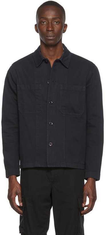 Photo: Norse Projects Navy Tyge Shirt