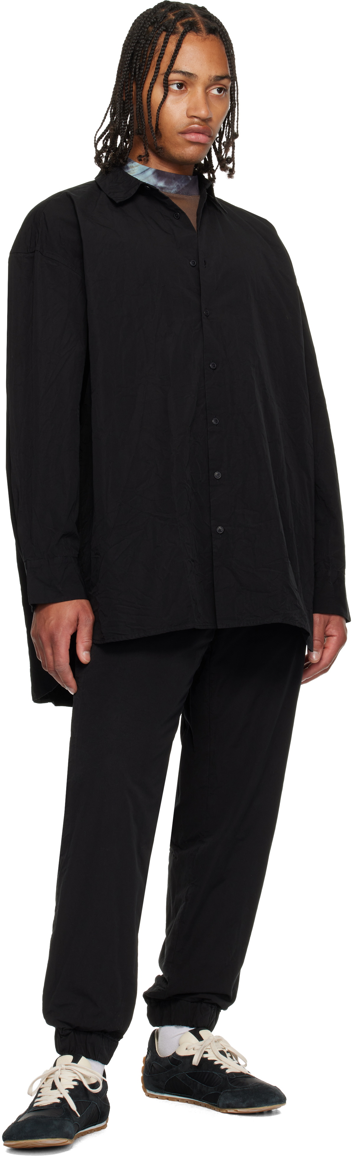 CASEY CASEY Black Hamnet Shirt