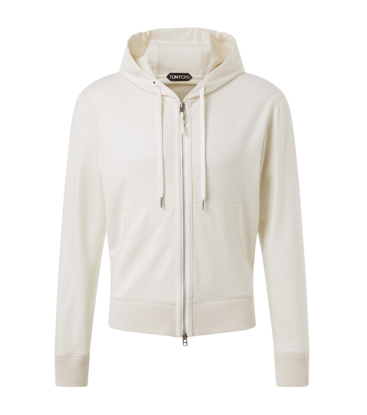 Photo: Tom Ford Cashmere zip-up hoodie