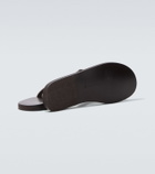 Ancient Greek Sandals Solon leather thong sandals