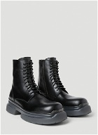 Ann Demeulemeester - Koos Combat Boots in Black
