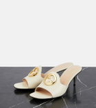 Gucci - Gucci Blondie leather mules