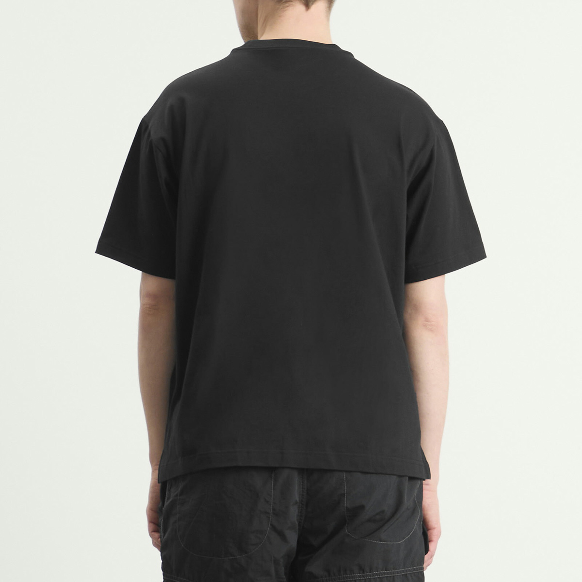 And Wander Men's Pocket T-Shirt in Black