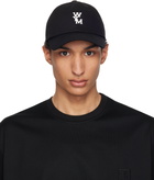 WOOYOUNGMI Black Logo Ball Cap