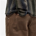 Dime Men's Classic Baggy Denim Pant in Brown
