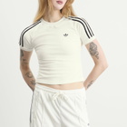 Adidas Women's Terry Towel T-Shirt in Off White
