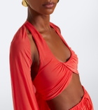 Christopher Esber Daya cutout jersey gown