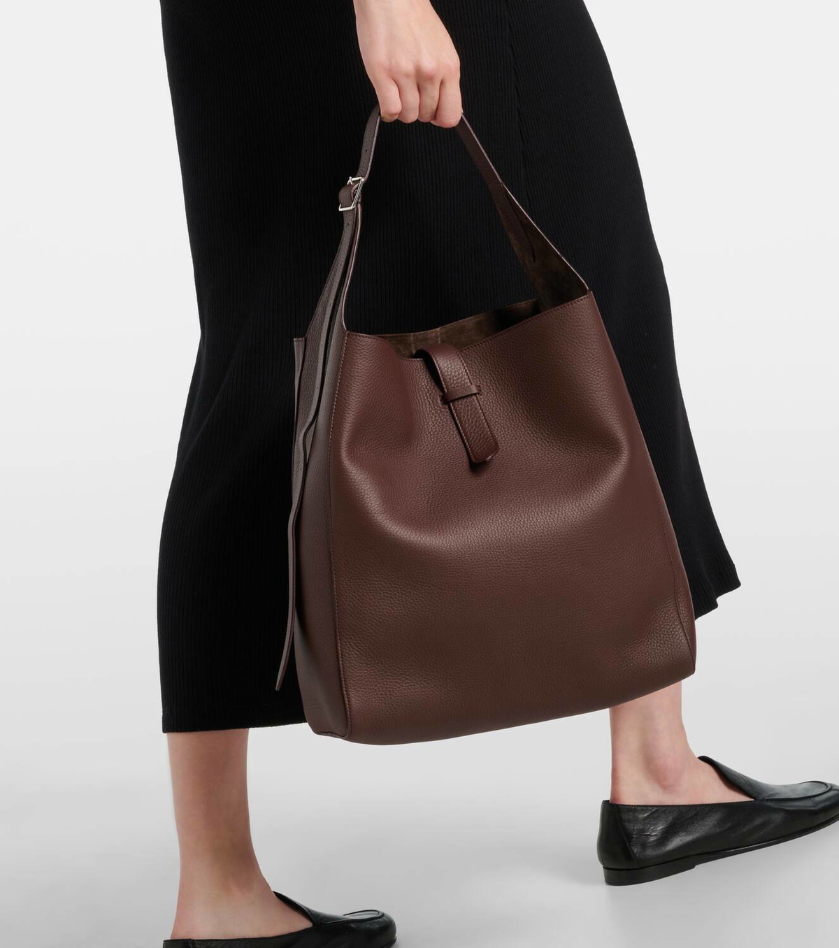 The Row Blake leather tote bag The Row