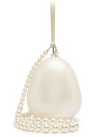 Simone Rocha Pearl Egg Large Perspex Clutch - One Size