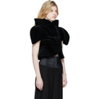 FIDAN NOVRUZOVA Black Sana Velvet Jacket