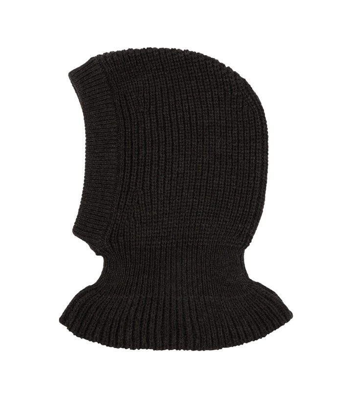 Photo: Lemaire Ribbed-knit alpaca wool-blend hood