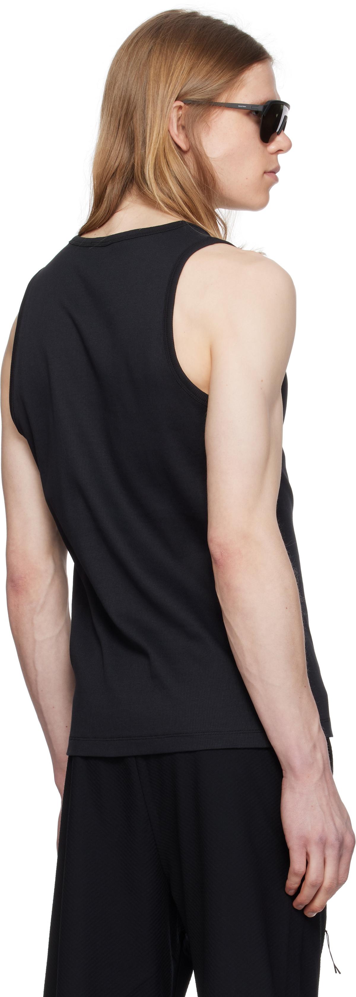 POST ARCHIVE FACTION (PAF) Black 8.0 Right Sleeveless Tank Top