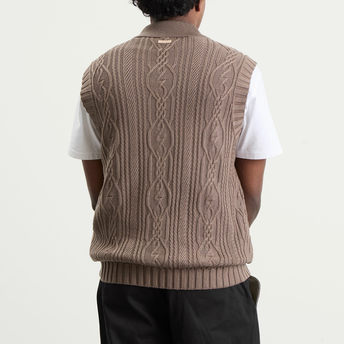 Air Jordan Men's Golf Vest in Olive Grey