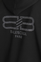 Balenciaga Sweatshirt In Black Cotton
