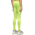 Off-White Yellow Seamless Running Off Active Leggings