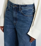 Frame The Bow barrel-leg jeans