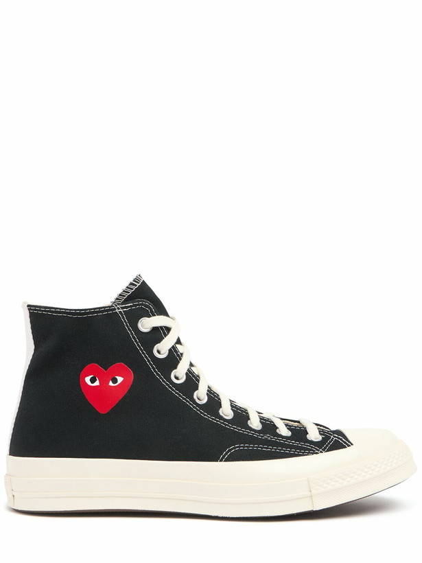 Photo: COMME DES GARÇONS PLAY Play Converse Hi Top Sneakers