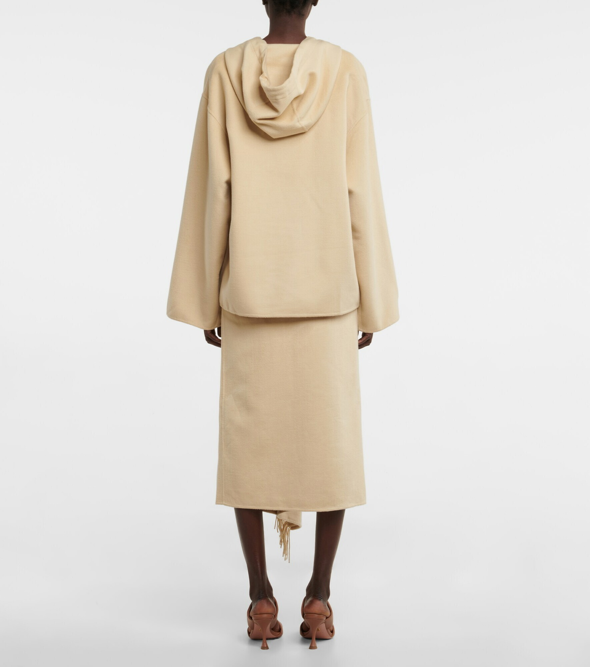 Nanushka - Moshe wool and silk sweatshirt