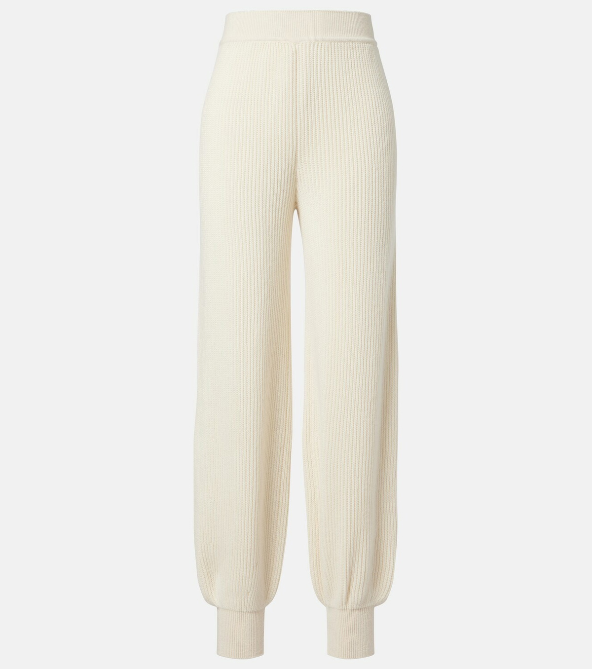 Loro Piana Juniper ribbed-knit cashmere sweatpants