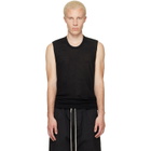 Rick Owens Black Tower Basic SL Tank Top