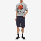 KENZO Paris Men's Kenzo Logo Print T-Shirt in Pearl Grey