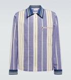 Wales Bonner - Atlantic striped cotton twill jacket