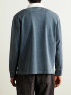 Corridor - Rugby Cotton-Jersey Polo Shirt - Blue