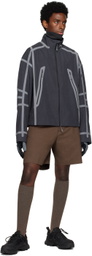 ROA Black Taped Seam Jacket