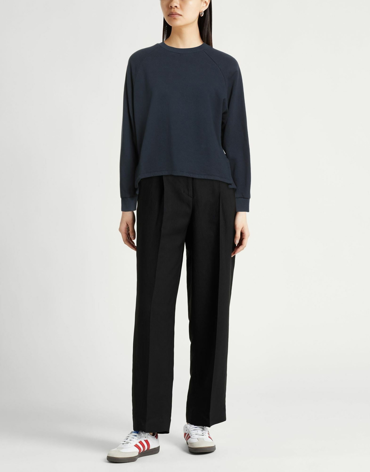 Crossley Womens Sweatshirt in Navy