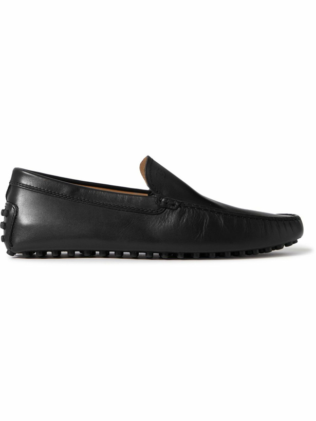 Photo: Tod's - Gommino Leather Driving Shoes - Black