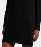 Valentino Cady Couture satin-trimmed minidress