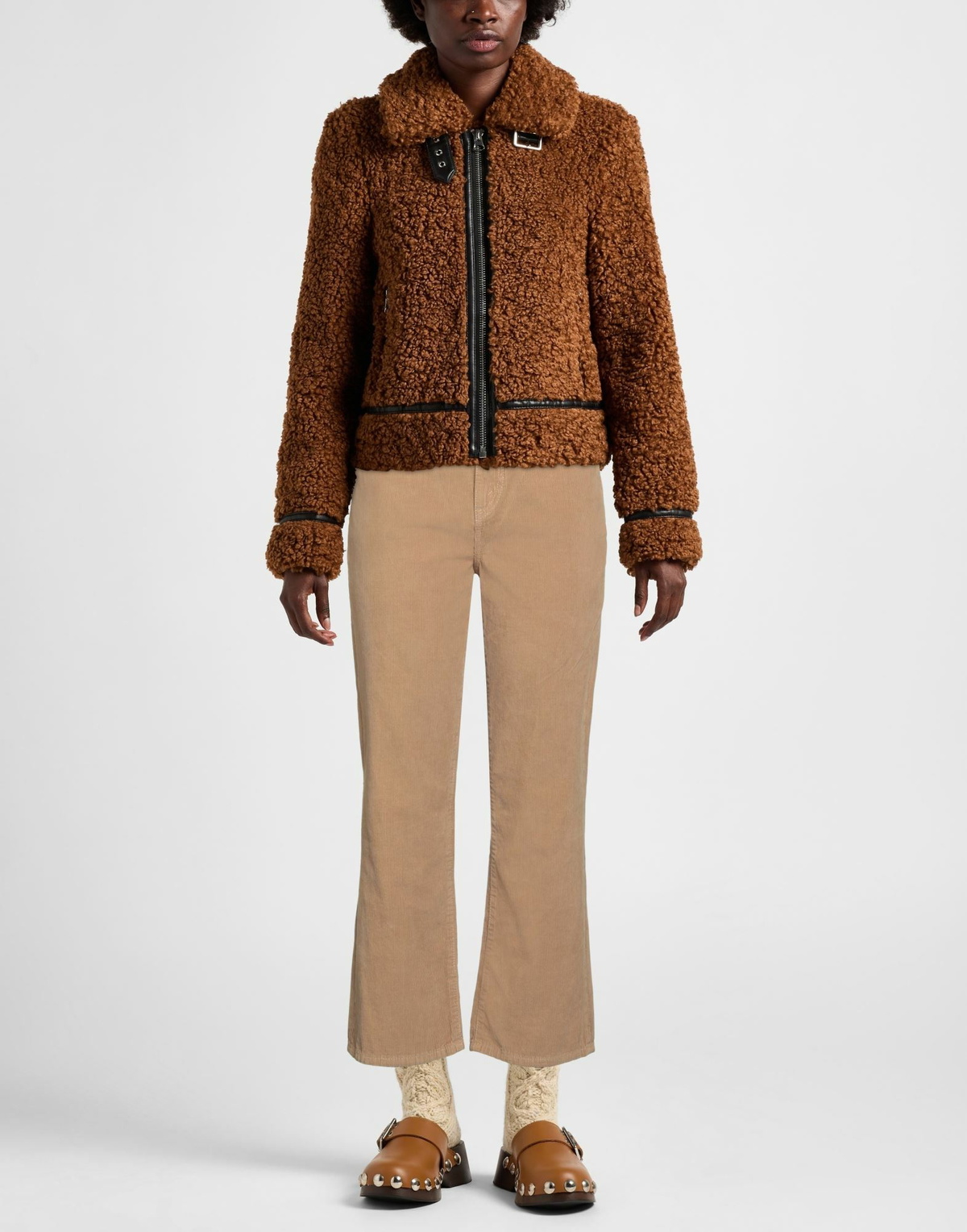 Re/done Womens Pants Camel