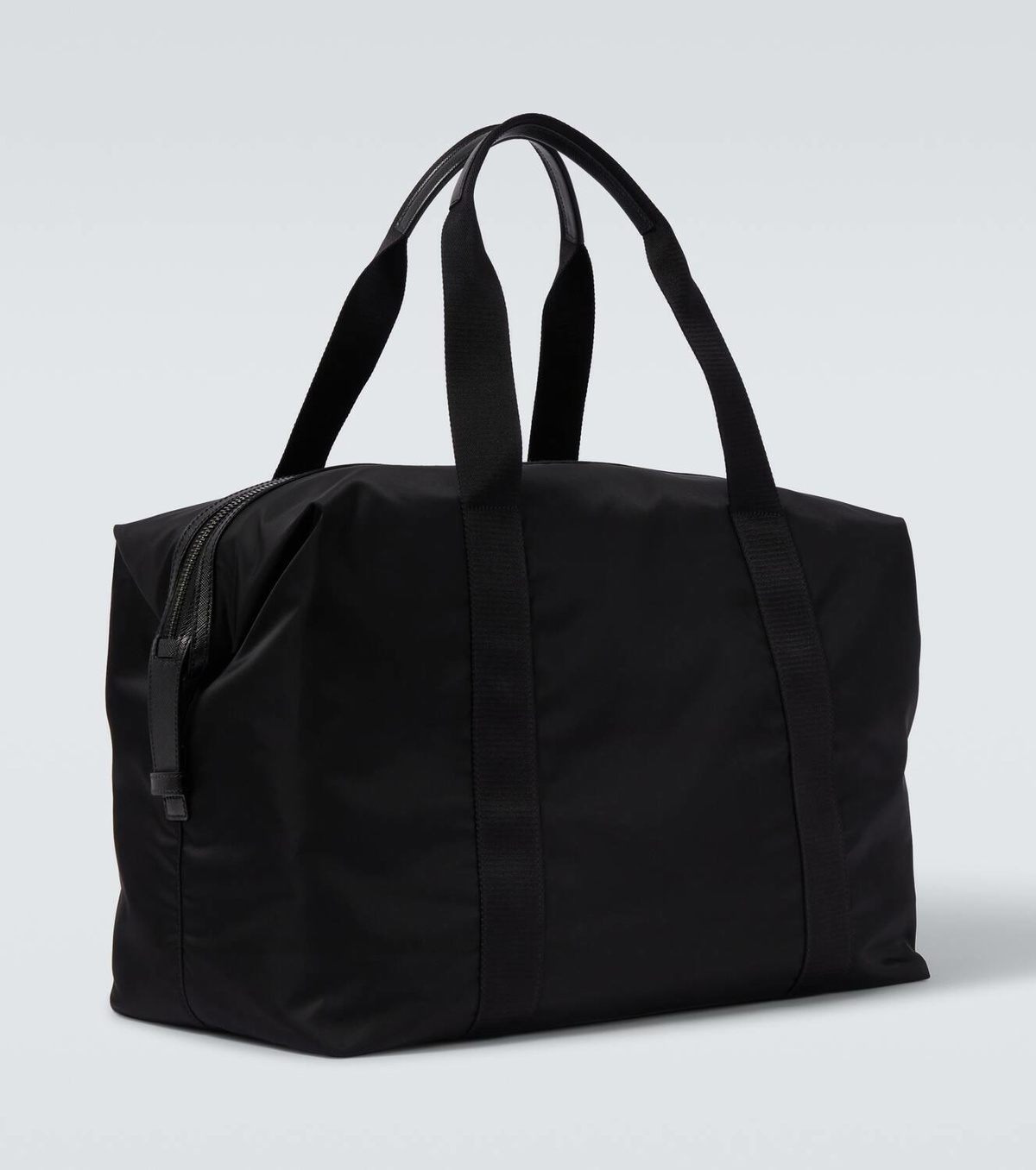 Prada Re-Nylon leather-trimmed duffel bag