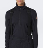Moncler Grenoble Virgin wool ski salopettes