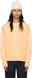 Jil Sander Orange Oversized Sweater