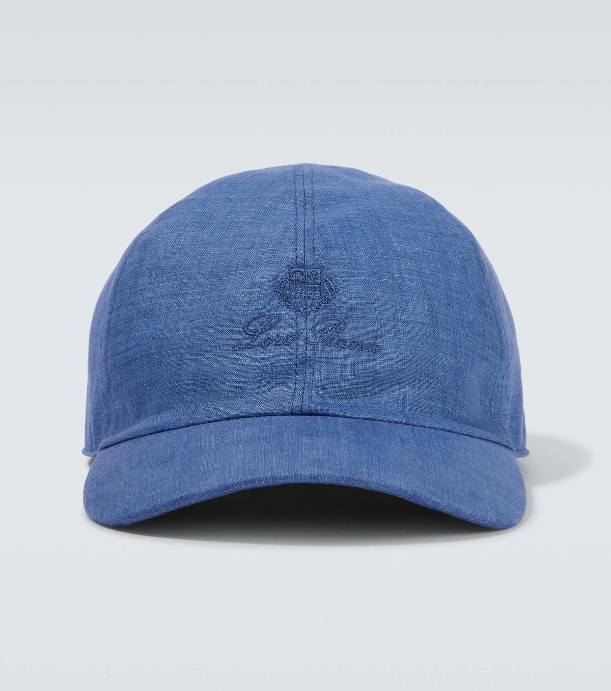 Loro Piana My Baseball logo denim baseball cap