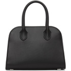The Row Black Margaux 7.5 Top Handle Bag