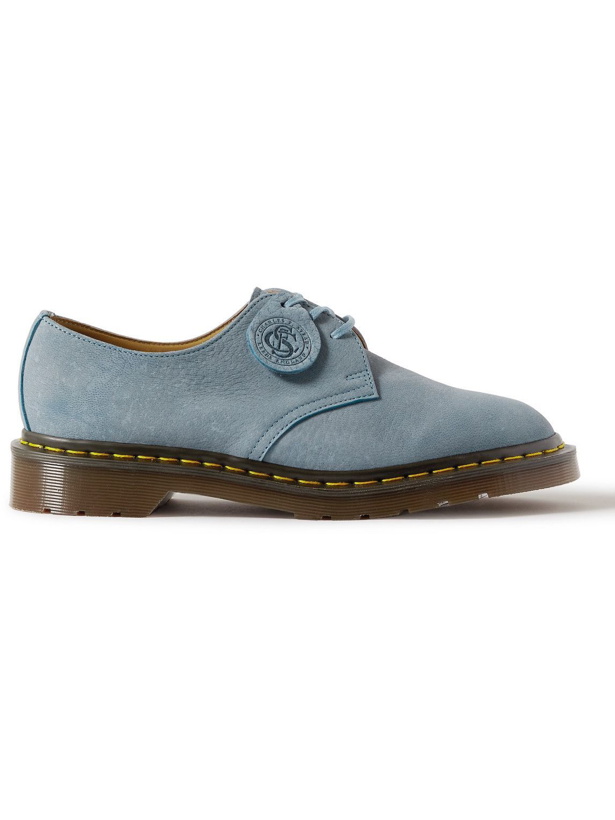 Photo: Dr. Martens - 1461 Nubuck Derby Shoes - Blue