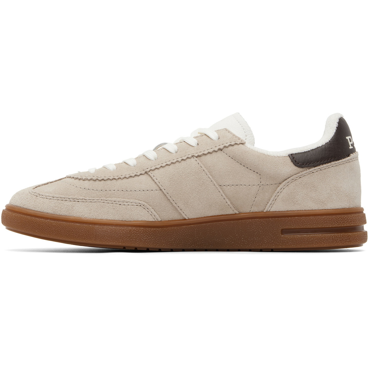 Polo Ralph Lauren Beige Bedford Suede Sneakers