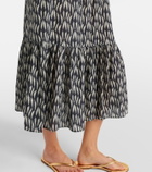 Ulla Johnson Nadine printed cotton-blend midi dress