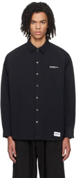 Neighborhood Black Embroidered Shirt