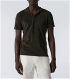 Orlebar Brown Cotton terry polo shirt