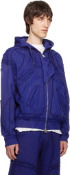 YAKU Blue Raaalien Hoodie