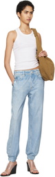 rag & bone Blue Miramar Terry Jogger Lounge Pants