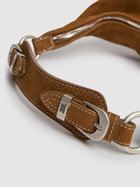 MARGESHERWOOD Pumpkin Nubuck Shoulder Bag