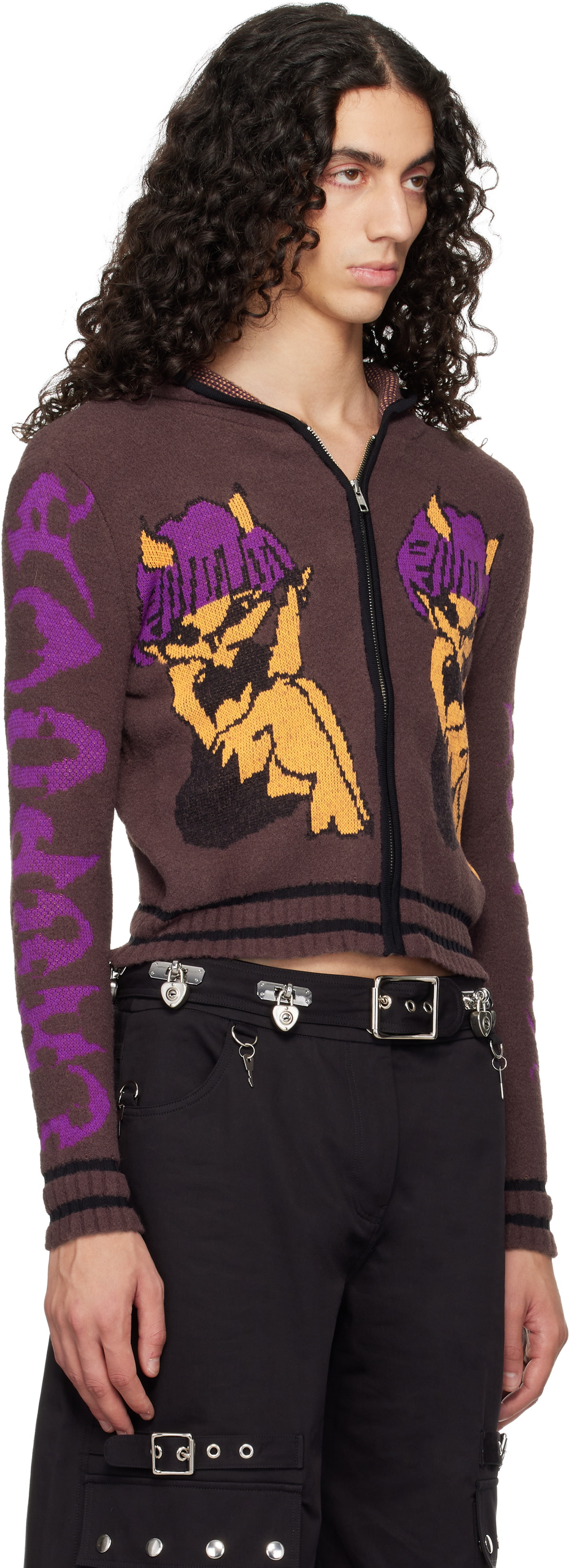 Chopova Lowena Brown Tammie Jo Hoodie